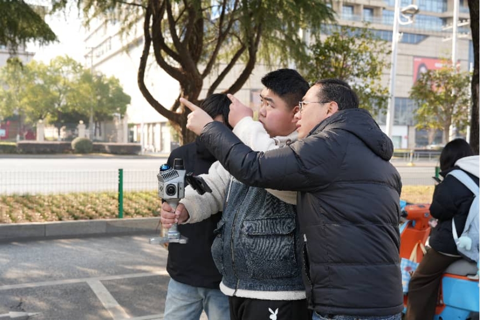 际上导航联合长江工程职业技术学院手持激光雷达扫描技术赋能城市治理(图7)