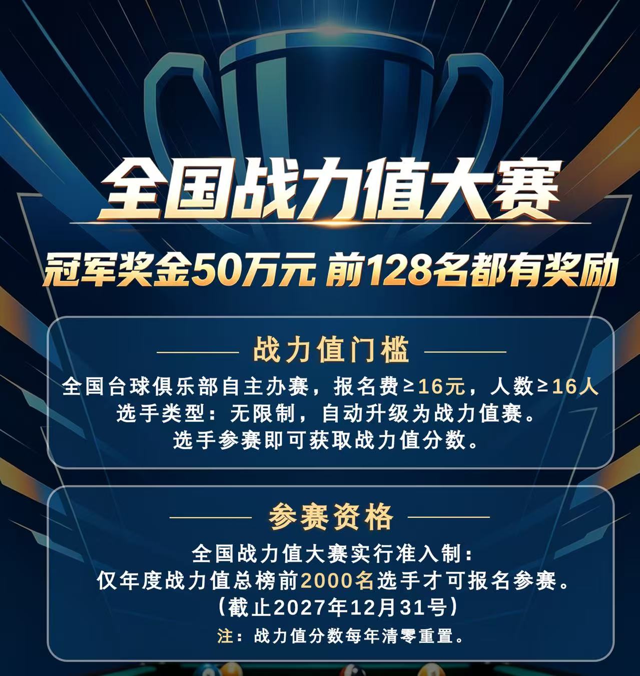 积分清零与 50 万奖金:台球行业的话语权正在转移 积分清零与 50 万奖金:台球行业的话语权正在转移